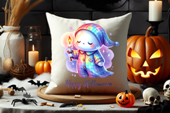 halloween rainbow pastel ghost pumpkin png, pastel rainbow halloween clipart, kawaii rainbow ghost pumpkin art, pastel spooky rainbow halloween design, cute pastel halloween printable, ghost with rainbow pumpkin png, halloween pastel kawaii décor, pastel 