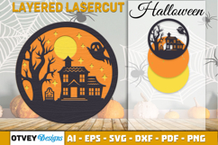 Halloween Decorations Layered Lasercut BUNDLES Product Image 7