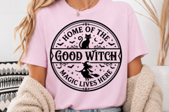 Halloween Round Sign SVG Design Product Image 3