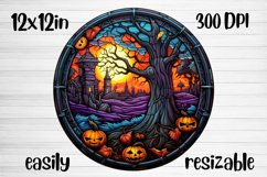 Halloween Sublimation Design / Round Sign Sublimation Png Product Image 4