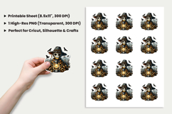 Halloween Sticker, Scarecrow Sticker, Lantern Scarecrow PNG, Halloween PNG, Creepy Scarecrow Design, Fall Harvest Sticker, Spooky Sticker Design, Haunted Scarecrow PNG, Printable Halloween Stickers, Cricut Halloween Design