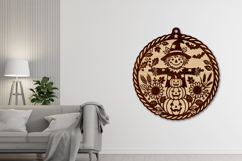Halloween Scarecrow Ornament SVG Product Image 3