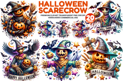 halloween scarecrow sublimation bundle, scarecrow clipart png set, spooky scarecrow designs, halloween rustic scarecrow png, pumpkin scarecrow sublimation art, farmhouse scarecrow clipart bundle, creepy halloween scarecrow png, fall harvest scarecrow subl