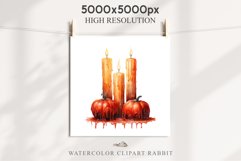 Halloween Scary Candles Clipart Pumpkin Fall PNG Scrapbook Fairy Tale Image Watercolor Transparent Print illustration skull skeleton creepy printable digital watercolor Scary Candles clipart, spooky Pumpkin nursery, Creepy halloween decoration art image