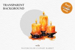 Halloween Scary Candles Clipart Pumpkin Fall PNG Scrapbook Fairy Tale Image Watercolor Transparent Print illustration skull skeleton creepy printable digital watercolor Scary Candles clipart, spooky Pumpkin nursery, Creepy halloween decoration art image