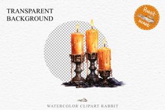 Halloween Scary Candles Clipart Pumpkin Fall PNG Scrapbook Fairy Tale Image Watercolor Transparent Print illustration skull skeleton creepy printable digital watercolor Scary Candles clipart, spooky Pumpkin nursery, Creepy halloween decoration art image