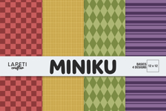 Coordinated Halloween background papers for memory keeping
