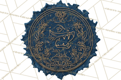 Halloween Wax Seal Clipart PNG Mini World Clip Art Product Image 2