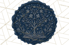 Halloween Wax Seal Clipart PNG Mini World Clip Art Product Image 3