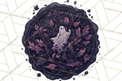 Halloween Wax Seal Clipart PNG Mini World Clip Art Product Image 2