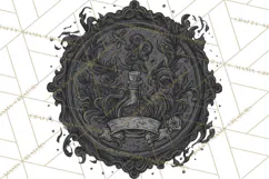 Halloween Wax Seal Clipart PNG Mini World Clip Art Product Image 5