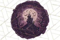 Halloween Wax Seal Clipart PNG Mini World Clip Art Product Image 3