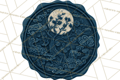 Halloween Wax Seal Clipart PNG Mini World Clip Art Product Image 5
