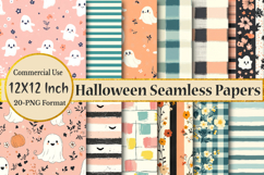 Halloween Seamless Digital Papers Product Image 1