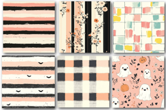 Halloween Seamless Digital Papers Product Image 3