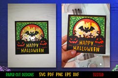 Happy Halloween Confetti Shaker Card | Halloween Card SVG Product Image 10