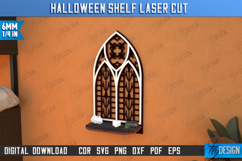 Mystical Shelf Laser Cut| Crystal Shelf Display |Altar Shelf Product Image 1