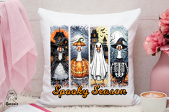 Halloween Silly Goose PNG Funny Spooky Ghost Goose Witch Product Image 3