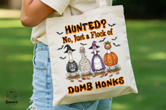 Halloween Silly Goose PNG Funny Spooky Ghost Goose Witch Product Image 5