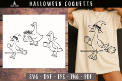 Halloween silly goose svg Funny Halloween animal