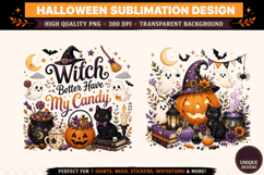 Halloween Sublimation Design,Halloween png,Spooky Season png Product Image 1