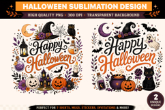 Halloween Sublimation Design,Halloween png,Spooky Season png Product Image 1