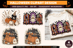 Halloween clipart,Autumn Halloween clipart,Halloween png Product Image 1