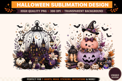 Halloween Sublimation Design,Halloween png,Spooky Season png Product Image 1