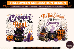 Halloween Sublimation Design,Halloween png,Spooky Season png Product Image 1