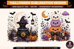 Halloween Sublimation Design,Halloween png,Spooky Season png Product Image 1