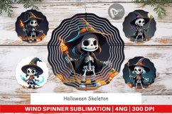 Wind Spinner Halloween Skeleton Product Image 1