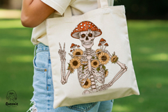 Halloween Skeleton Pumpkin PNG Spooky Season Creepy with Me Product Image 5