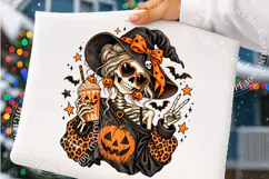 Trending Halloween Skeleton PNG, Spooky Season Png Product Image 4