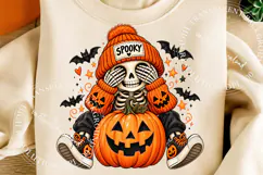 Trending Halloween Skeleton PNG, Spooky Season Png Product Image 5