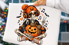 Trending Halloween Skeleton PNG, Spooky Season Png Product Image 3