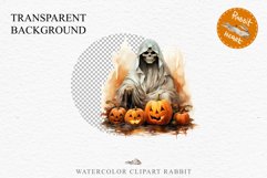 Halloween Skeleton Pumpkin Spooky Clipart PNG Scrapbooking Fairy Tale Art Image Watercolor Transparent Print illustration sublimation creepy printable digital watercolor Skeleton Pumpkin clipart, spooky nursery, Creepy halloween decoration art image