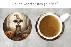 Halloween Skeleton Coaster, kitchen decor Product Image 1