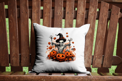 Spooky Halloween Clipart - 10 Skeleton Transparent PNGs Product Image 9