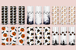 halloween skinny tumbler sublimation wrap with high resolution and transparant background are for 20oz and 30oz skinny tumbler