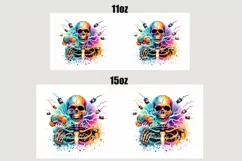 Halloween Pumpkin Mug Wrap For 11 oz and 15 oz, 3d Mug, Halloween Png