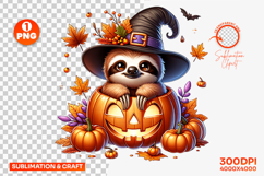 halloween sloth png, sloth inside pumpkin clipart, cute halloween sublimation, autumn sloth design, spooky sloth pumpkin png, kawaii halloween sloth, halloween sublimation clipart, rustic fall sloth png, sloth halloween design, cozy halloween animals