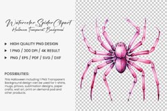 spider watercolor sublimation png