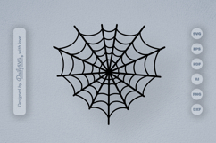 Halloween Spider Web SVG Product Image 1