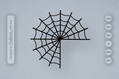 Halloween Spider Web SVG Product Image 1