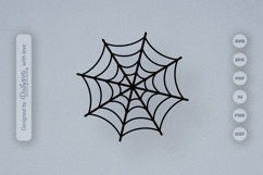 Halloween Spider Web SVG Product Image 1