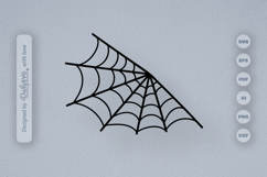 Halloween Spider Web SVG Product Image 1