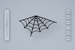 Halloween Spider Web SVG Product Image 1