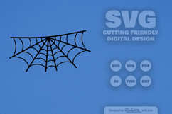 Halloween Spider Web SVG Product Image 2