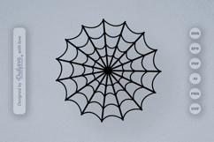 Halloween Spider Web SVG Product Image 2