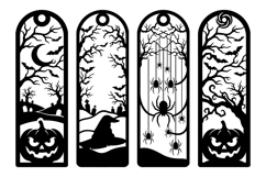 Halloween Spiders Laser Cut Bookmarks Product Image 2